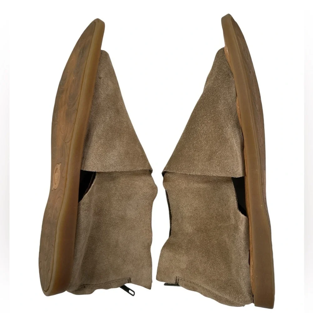 Born Iwa Taupe Suede Sandal *FLAWED